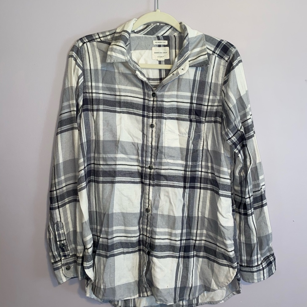 AE Boyfriend Fit Flannel